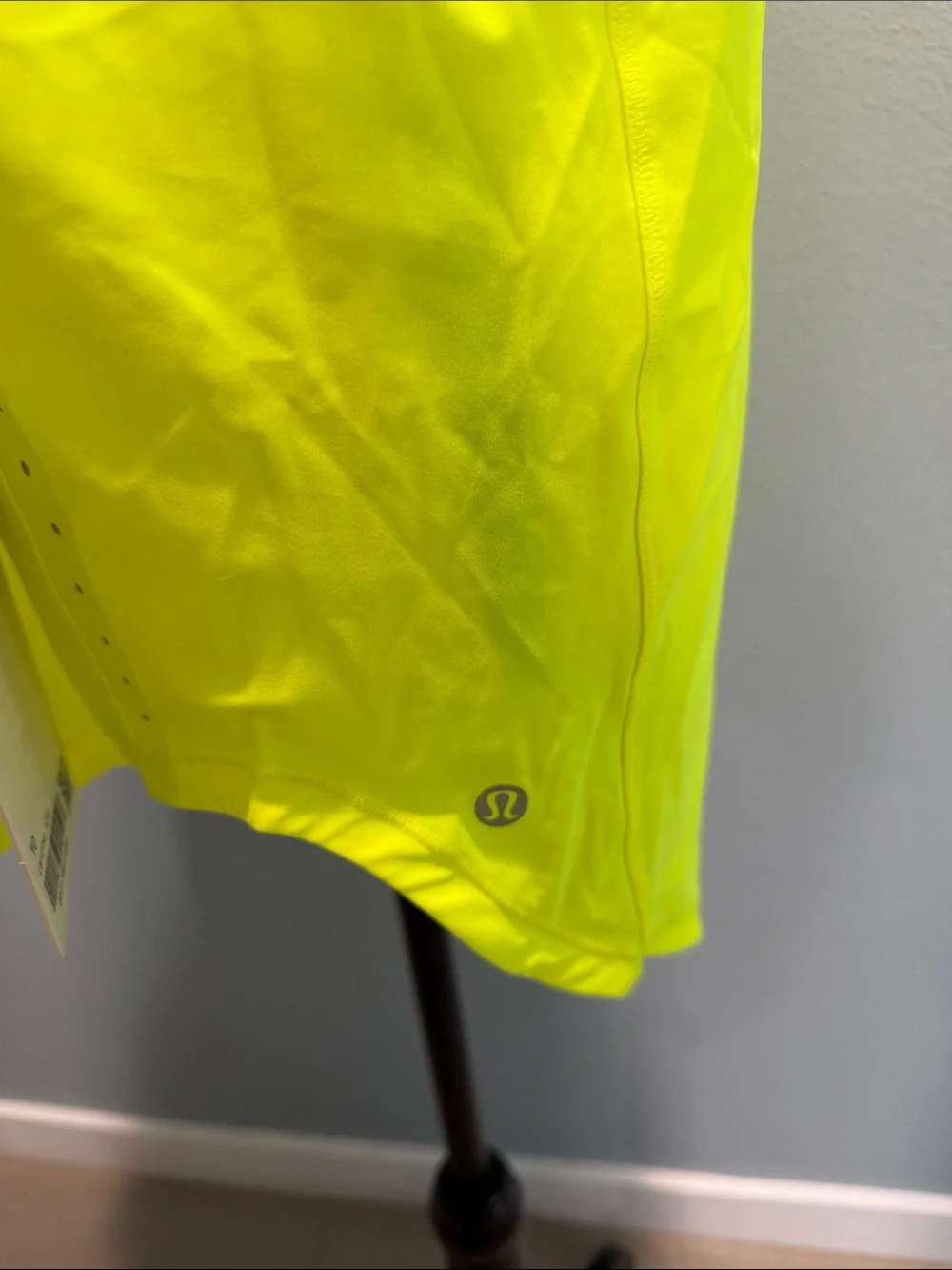 lululemon athletica Neon Yellow Sleeveless Performance Tank